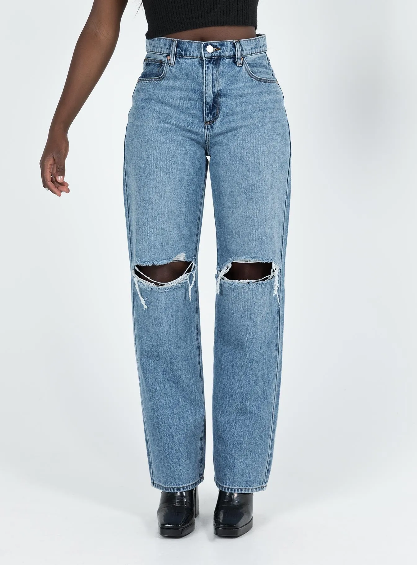 Abrand Slouch Jean Harley Rip Jeans