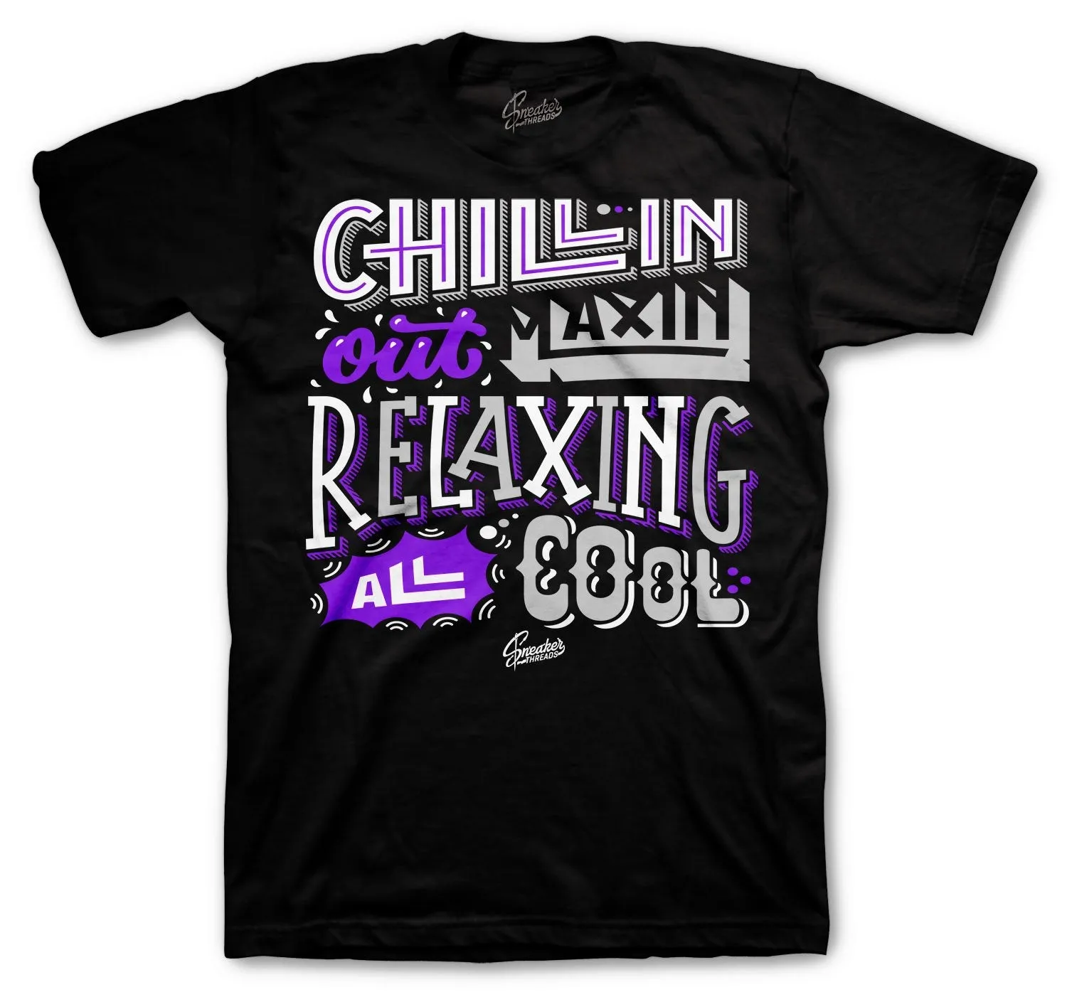 Air Max Hyper Grape Shirt - Chillin Relaxin - Black