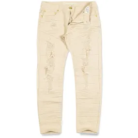 Argonaut Nations Boys Ripped Twill Jeans (Bone)