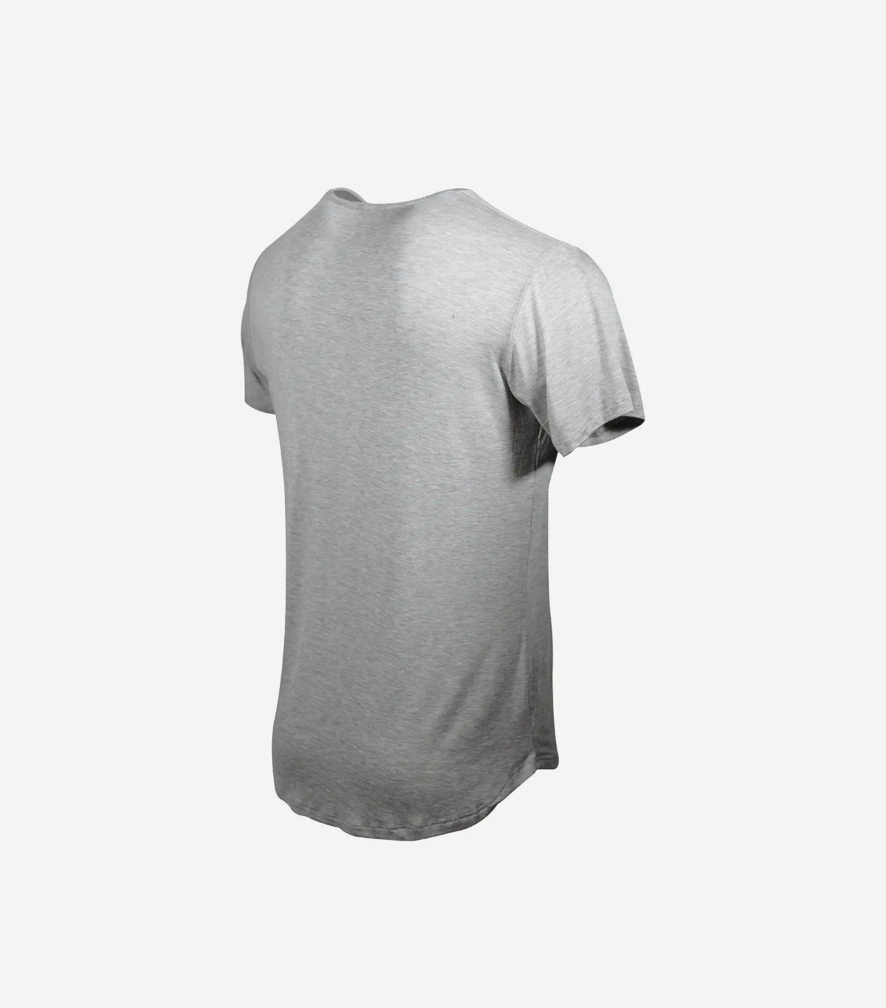 Bamboo Swift Curve-Hem T-Shirt - Sandstone