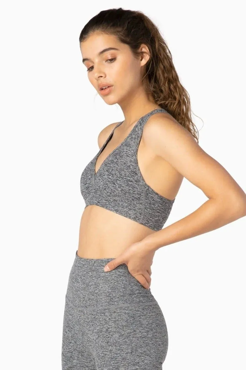 Beyond Yoga Lift & Support Bra - Grey