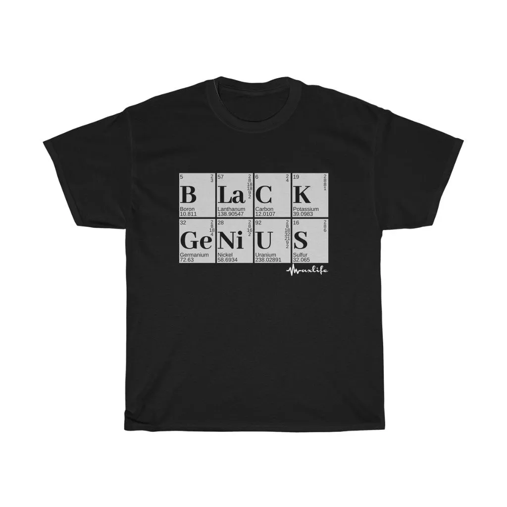 Black Genius Original by MAXLIFE (Short Sleeve Tee)