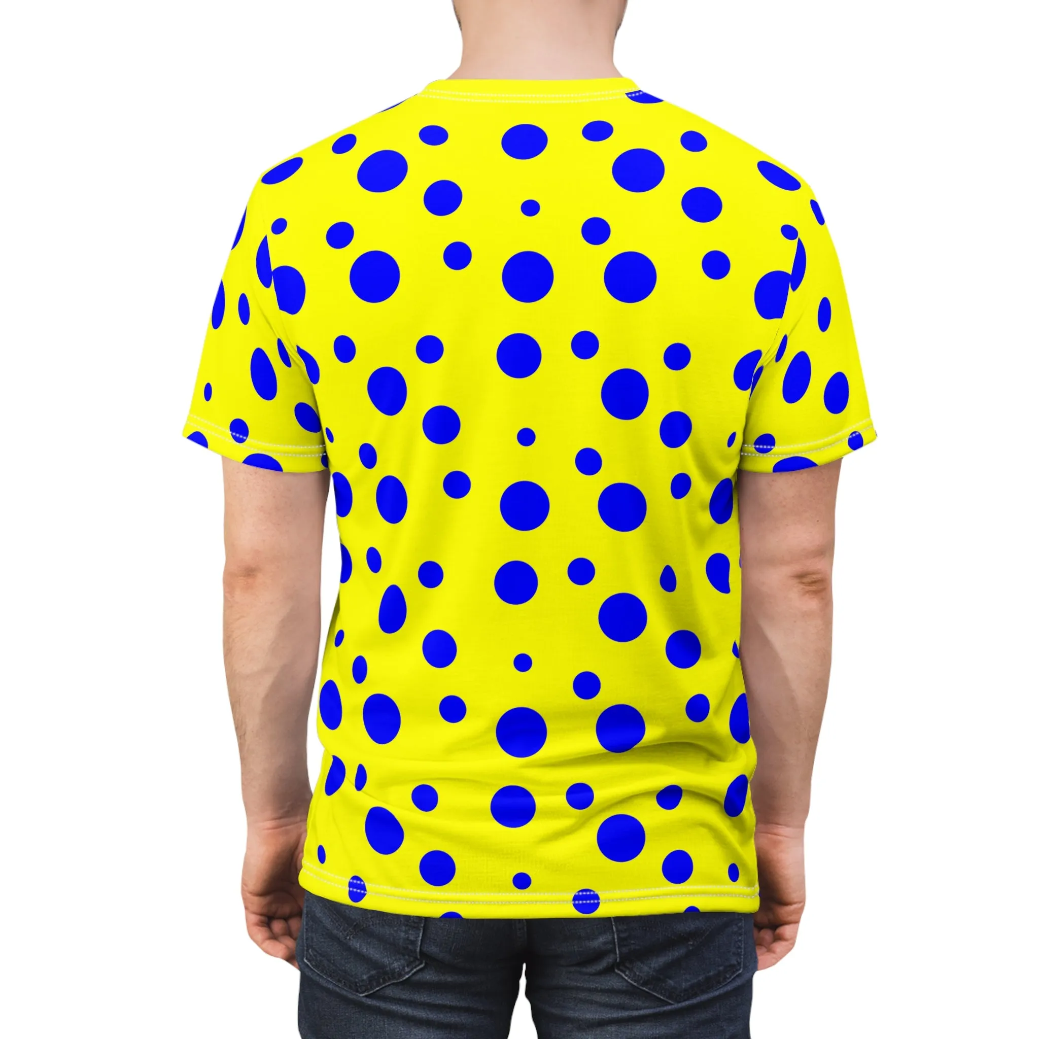 Blue Spotted Yellow Unisex Tee