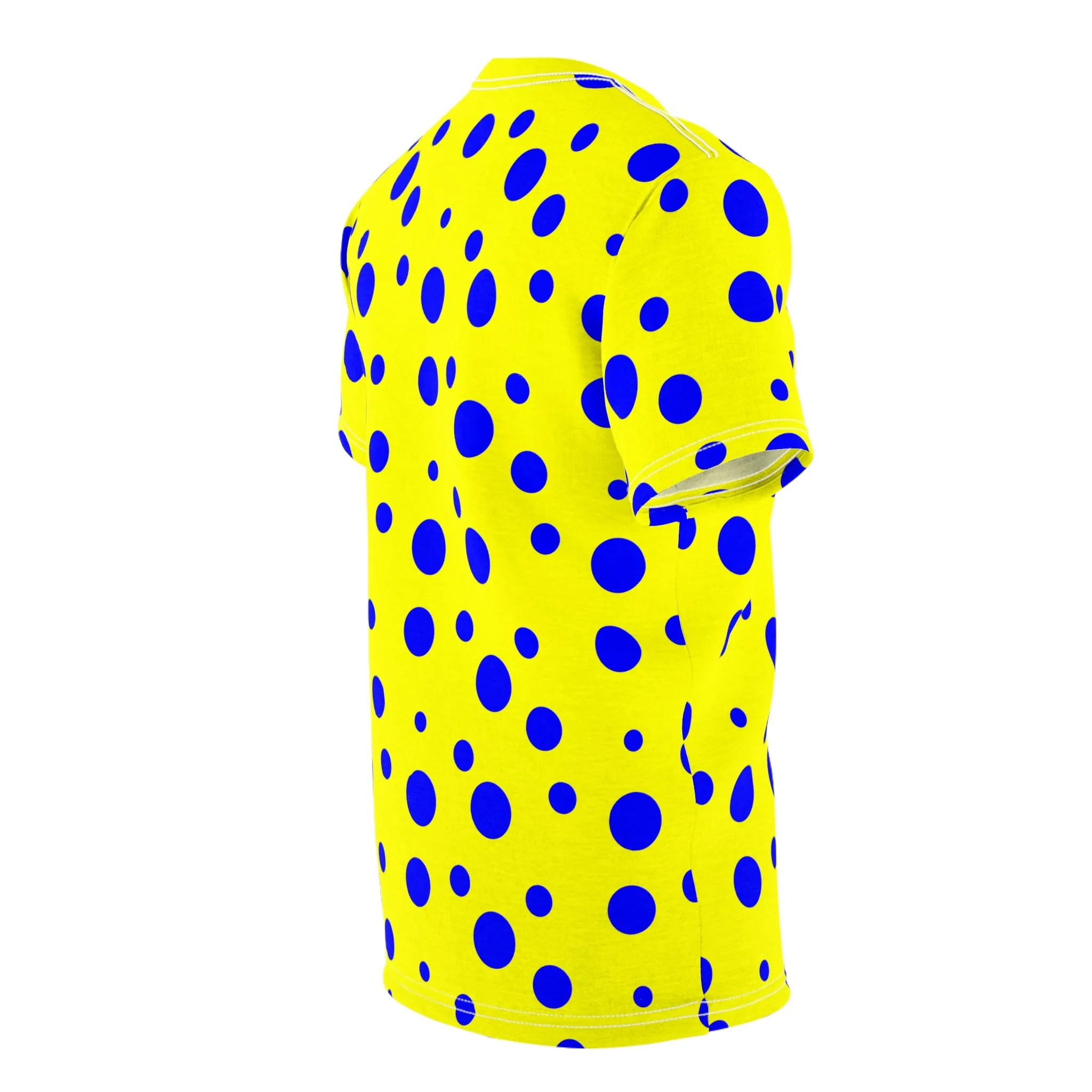 Blue Spotted Yellow Unisex Tee