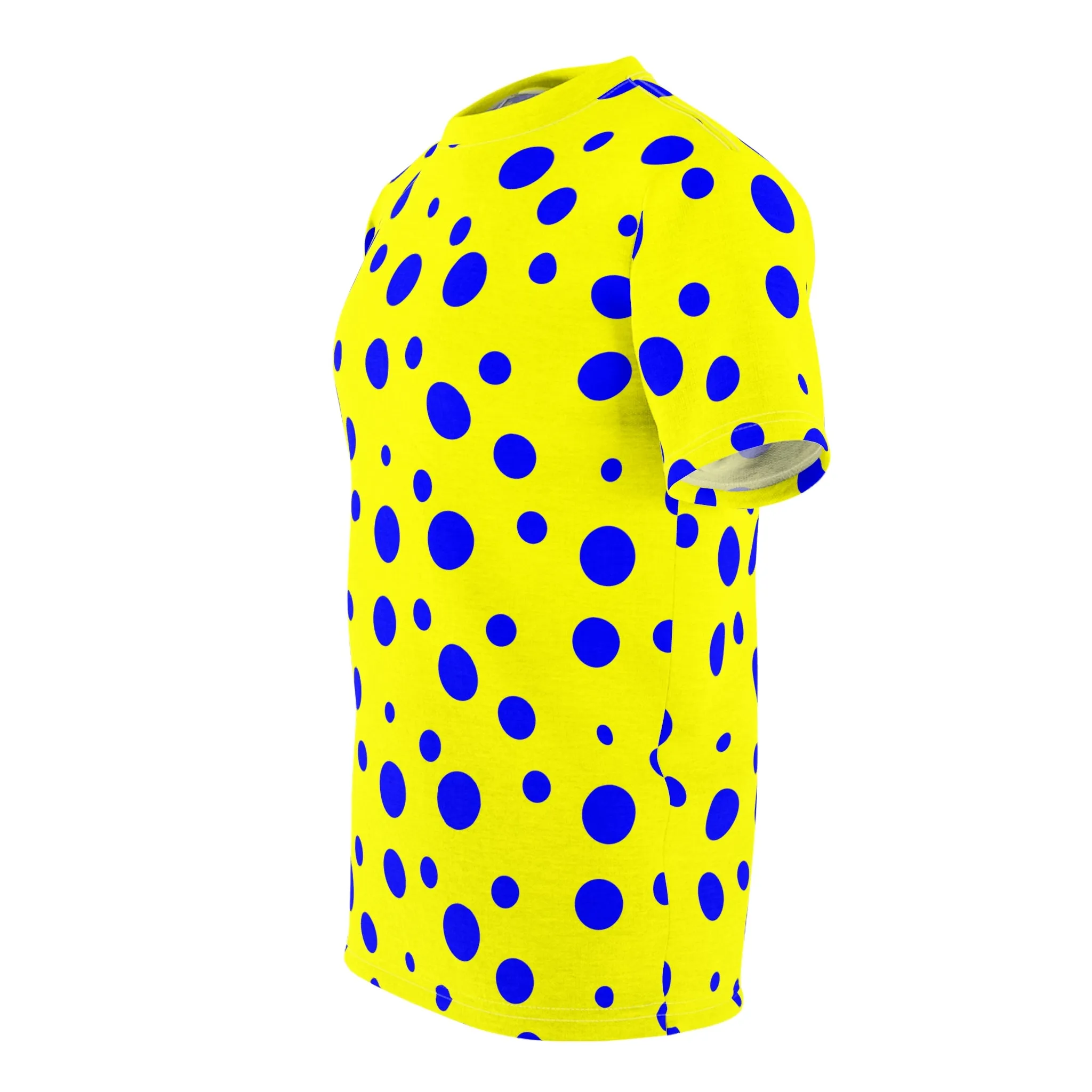 Blue Spotted Yellow Unisex Tee