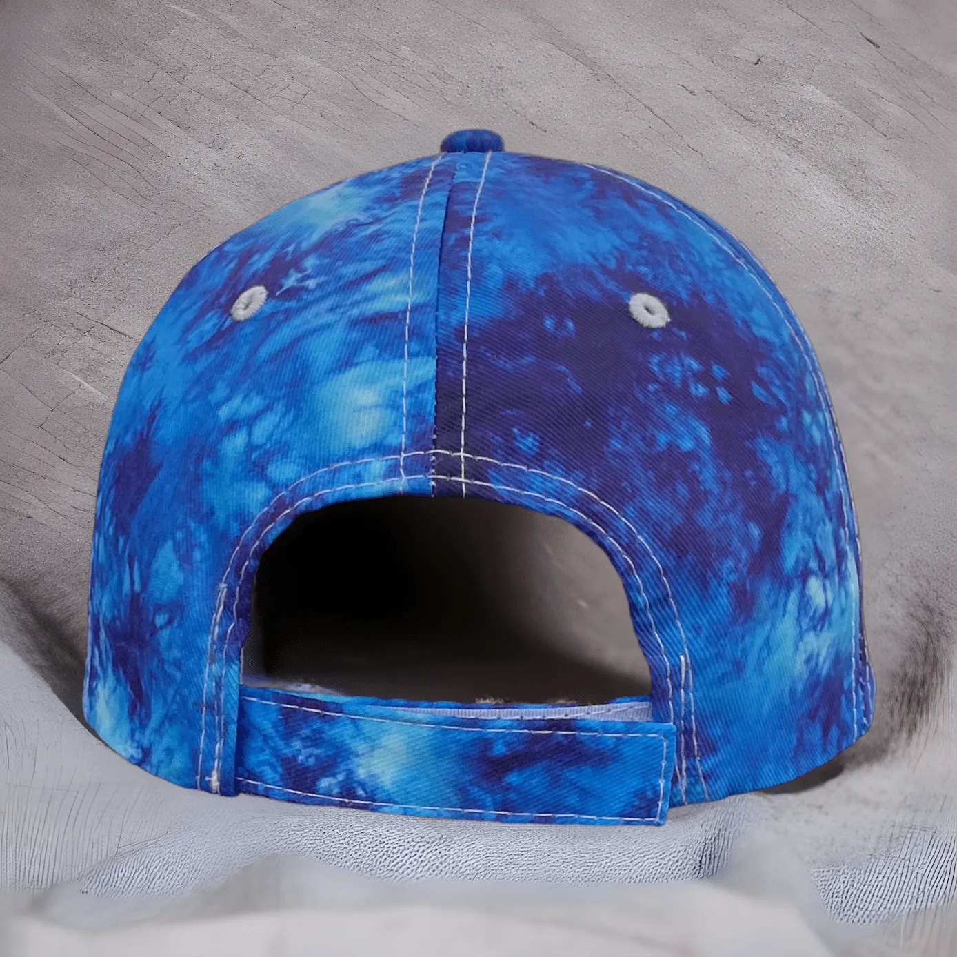 Blue Tye Die Baseball Dilligaf Cap