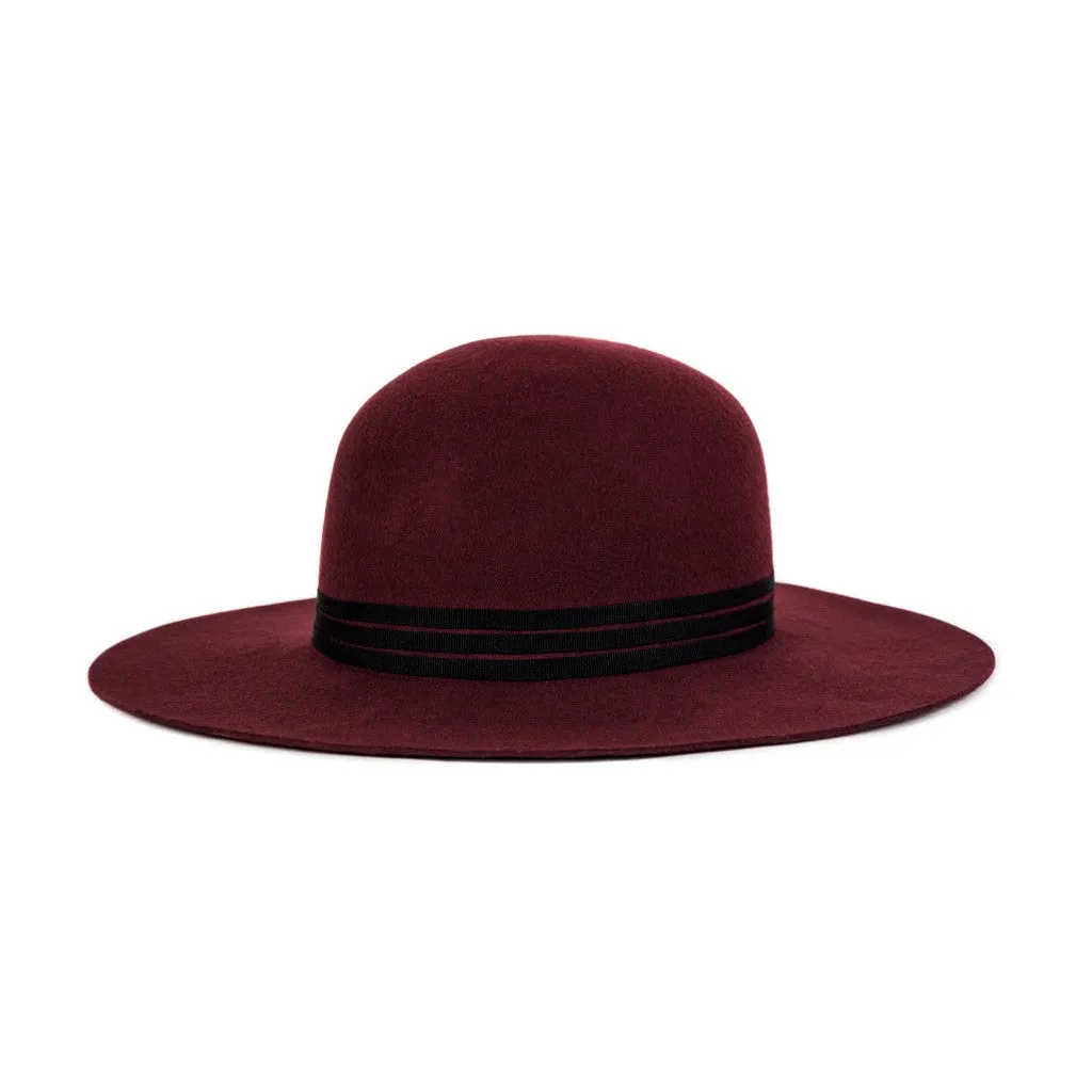 Brixton Magdalena Hat Burgundy all