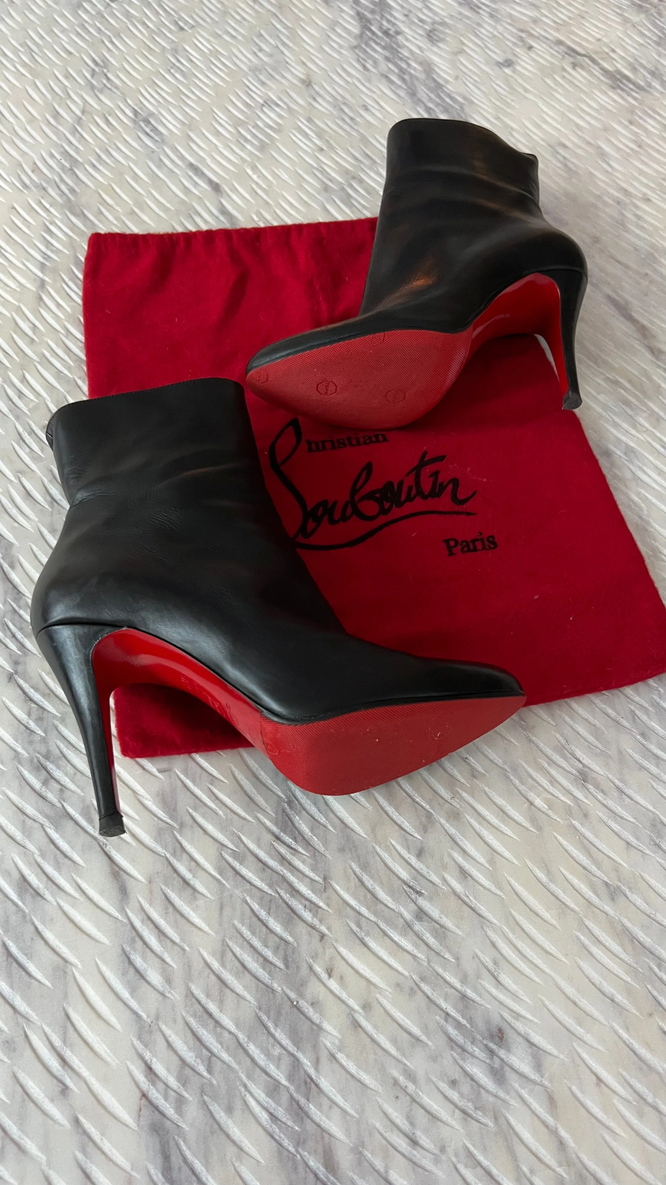 Christian Louboutin Paris Ankle Boots