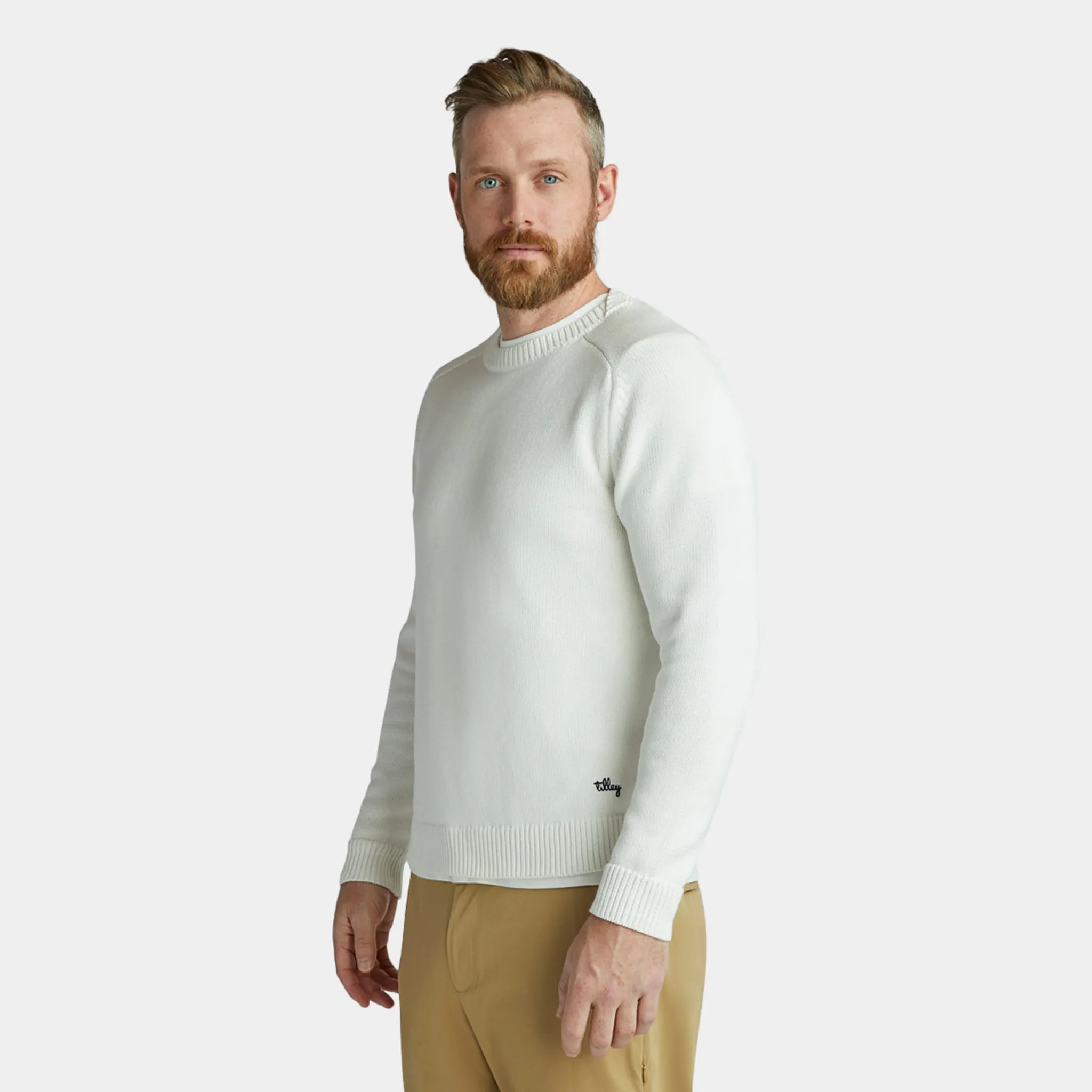 Cool Cotton Marine Sweater