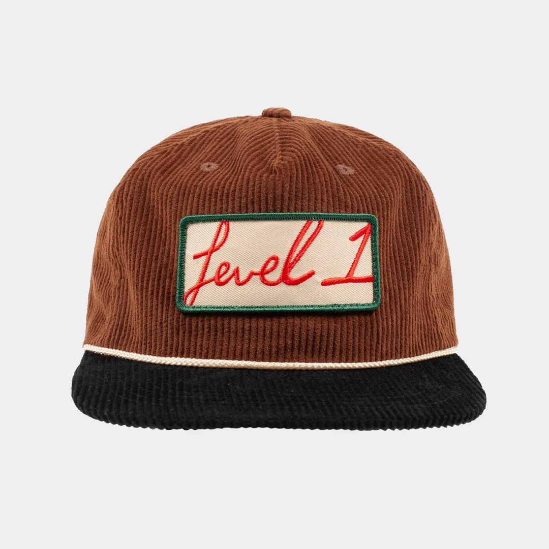 Corduroy Snapback Hat