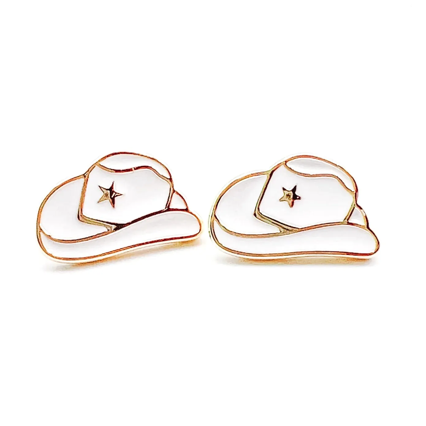 Cowboy Hat Earrings