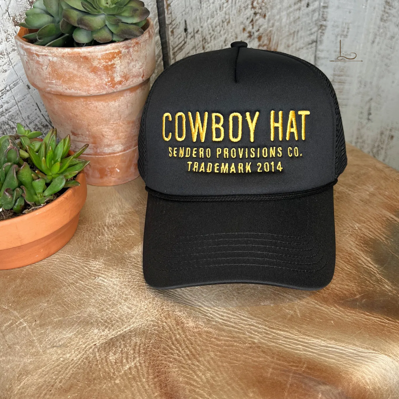 COWBOY HAT in Black