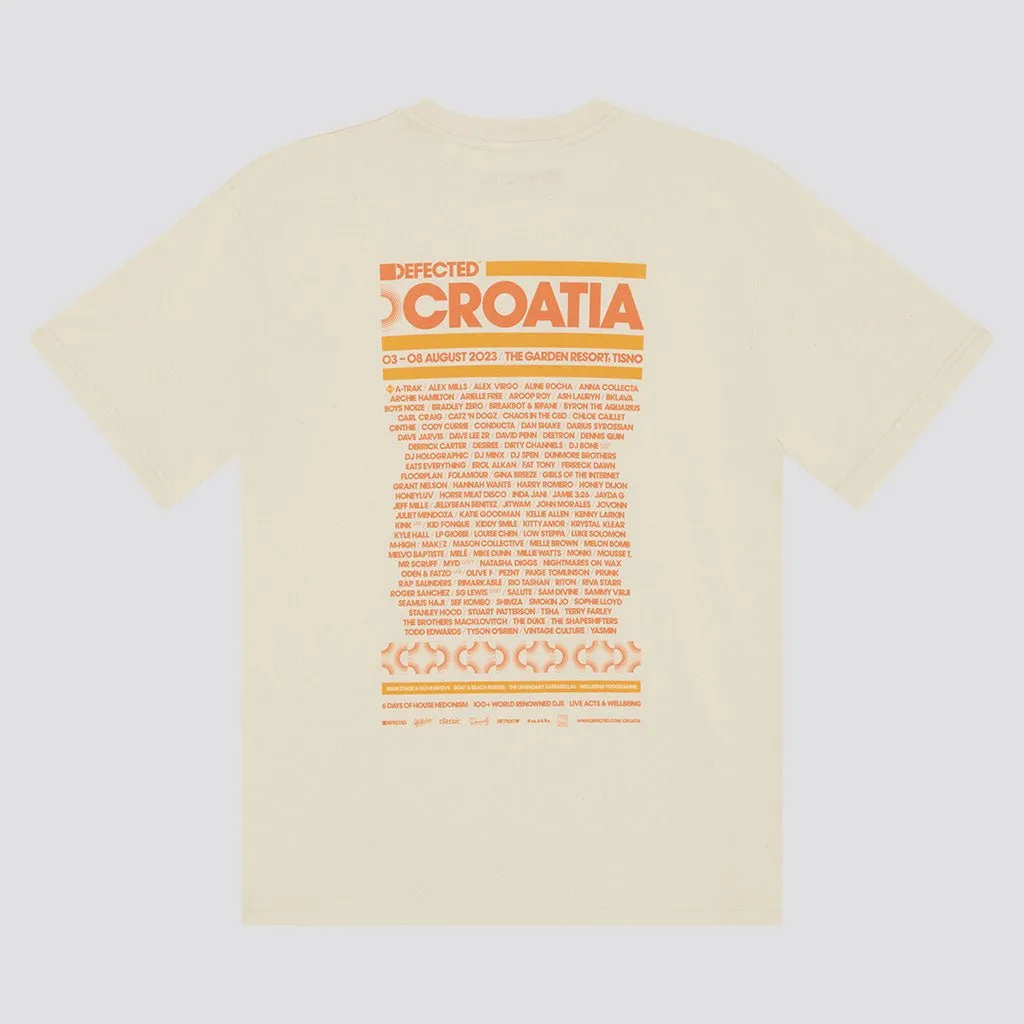 Defected Croatia 2023 Line-Up T-Shirt