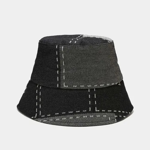 Denim Bucket Hats Unisex Fashion Bob Caps Hip Hop