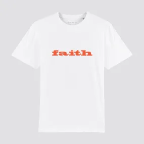 Faith White Global T-Shirt