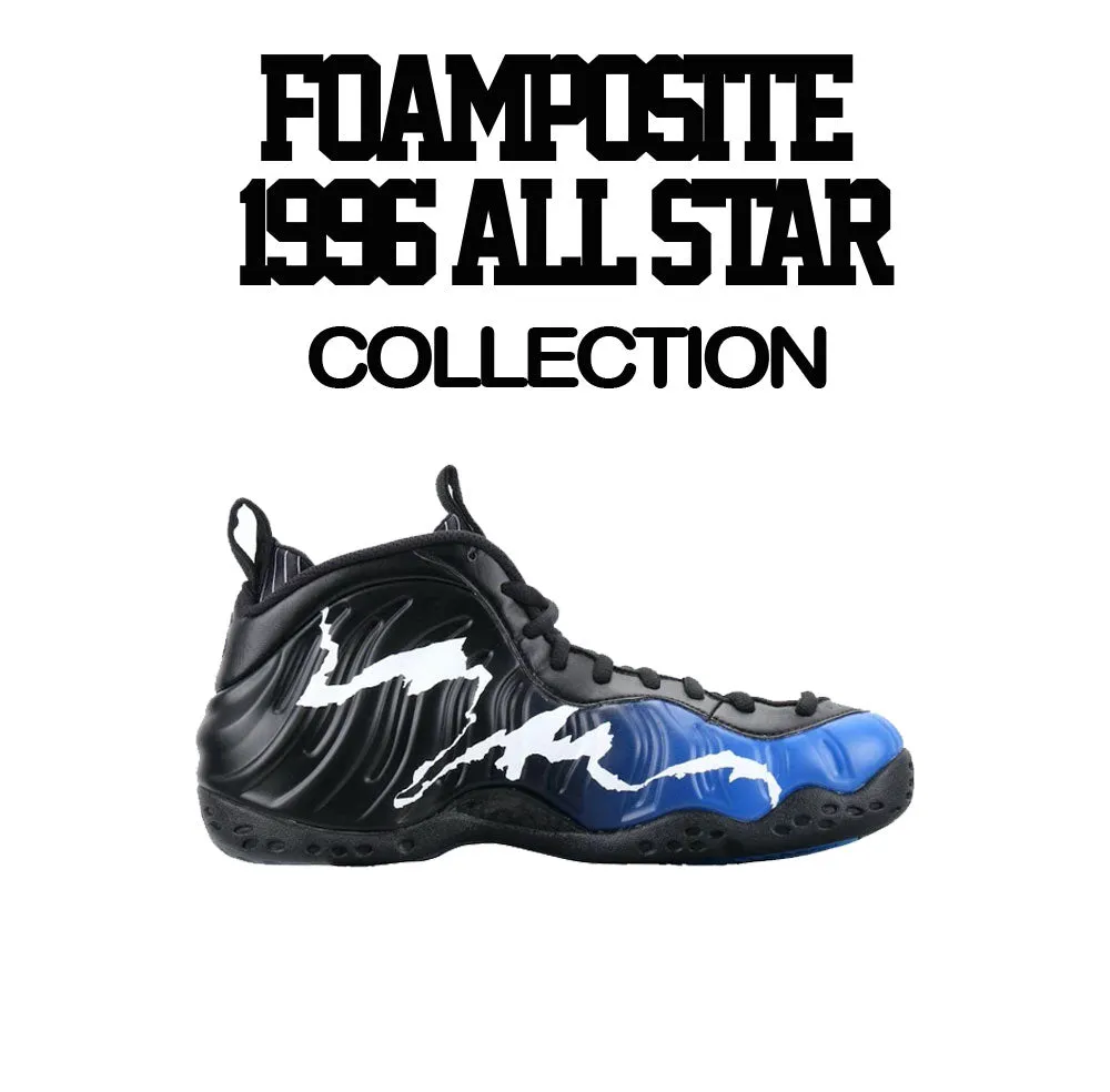 Foamposite 1996 All Star Shirt - My Rules - Royal