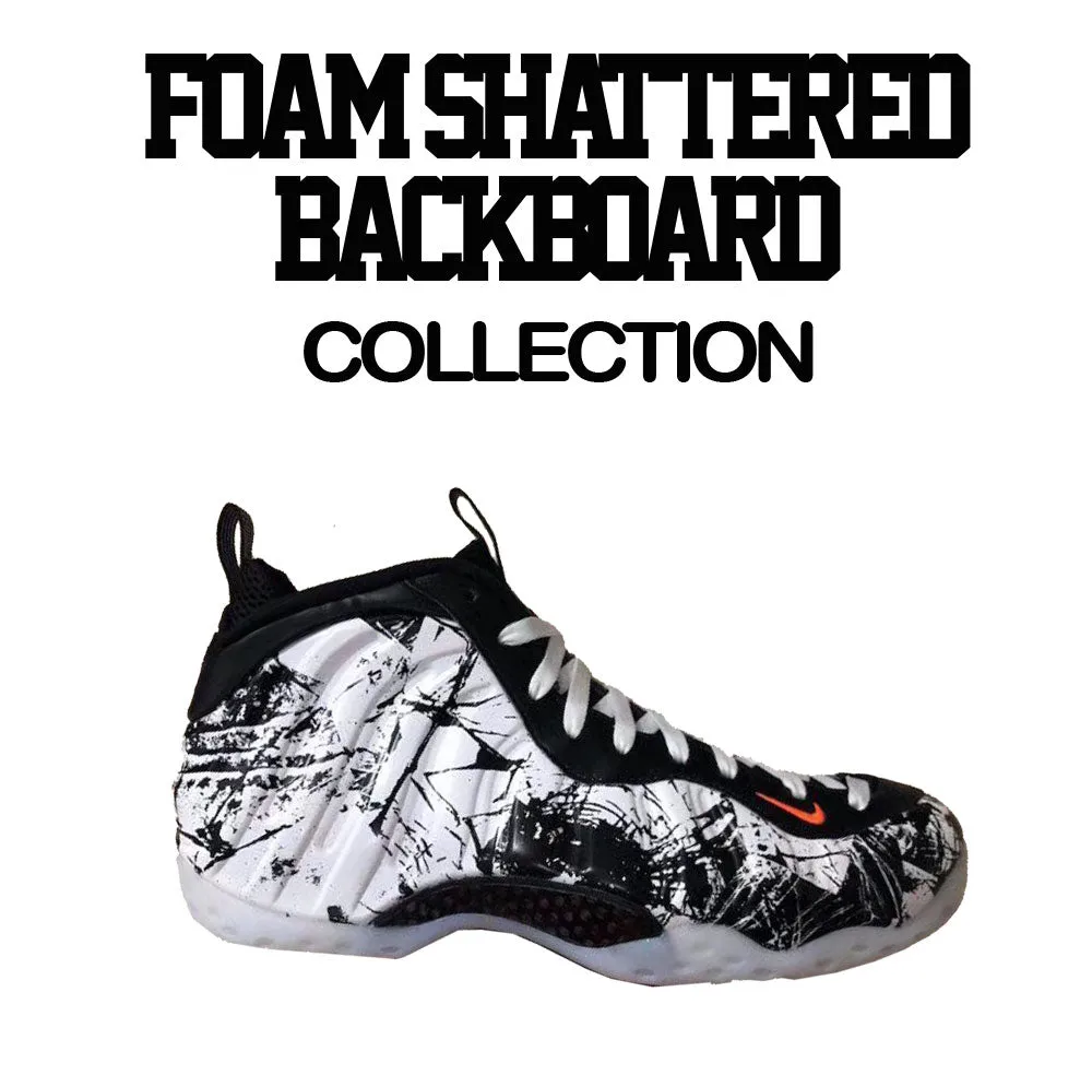 Foamposite Shattered Backboard Shirt - Crafted - White