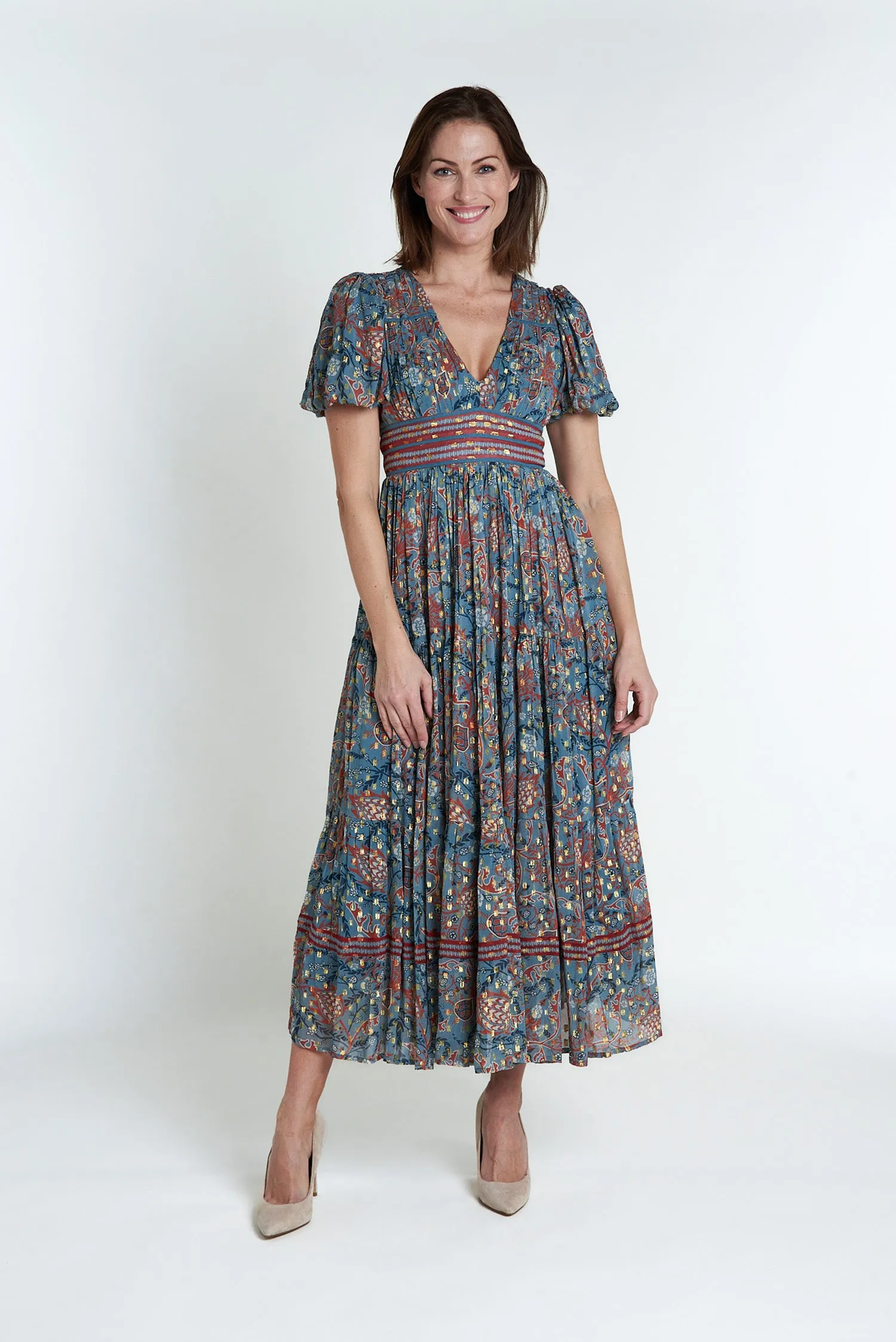 Heather Dress - Frolic Sage