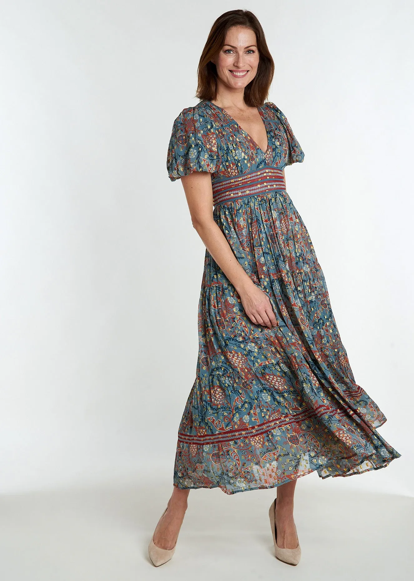 Heather Dress - Frolic Sage