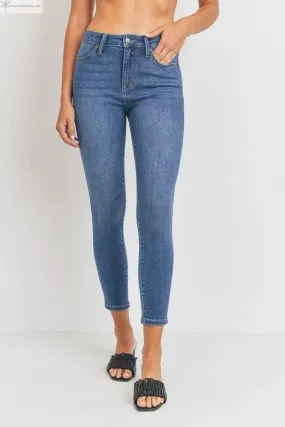 High Rise Skinny Jeans Medium Wash