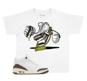 Kids Neapolitan 3 Shirt - Fly Kicks - White