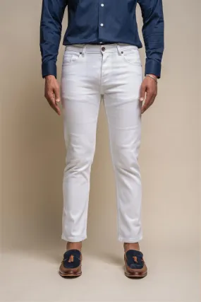 Milano White Jeans