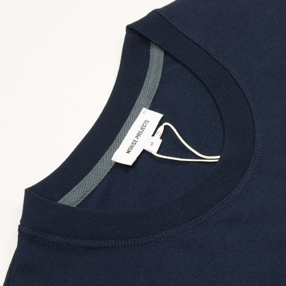 Norse Projects - Jakob Cotton Crepe T-shirt - Dark Navy