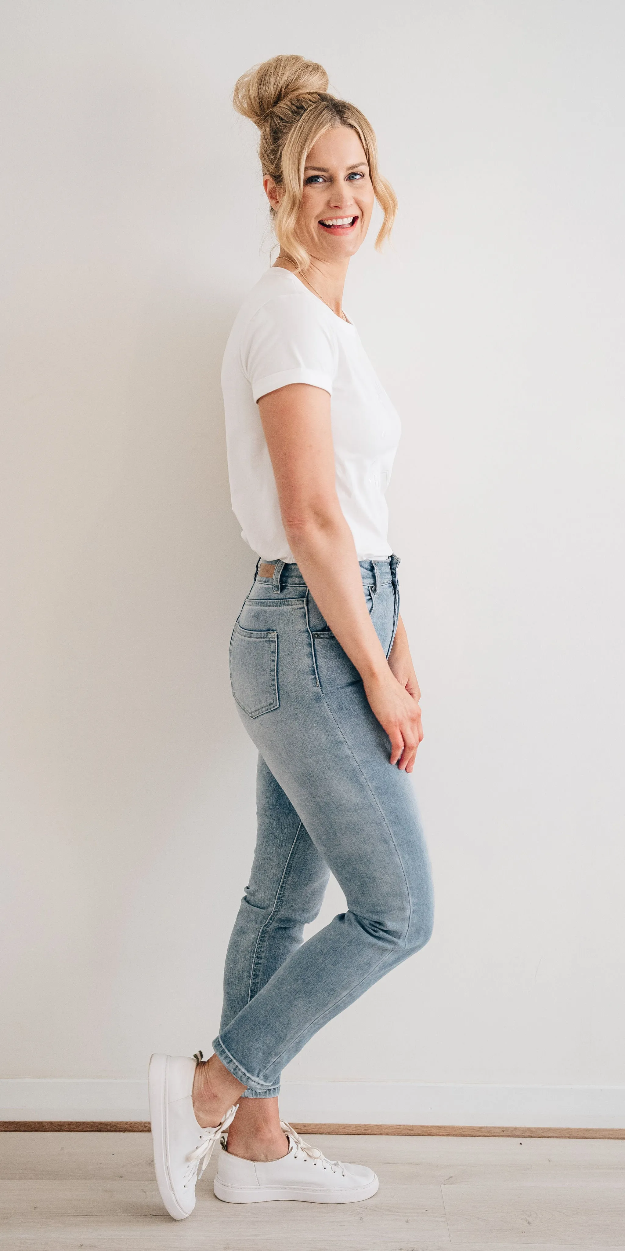 Olivia Mum jeans - blue