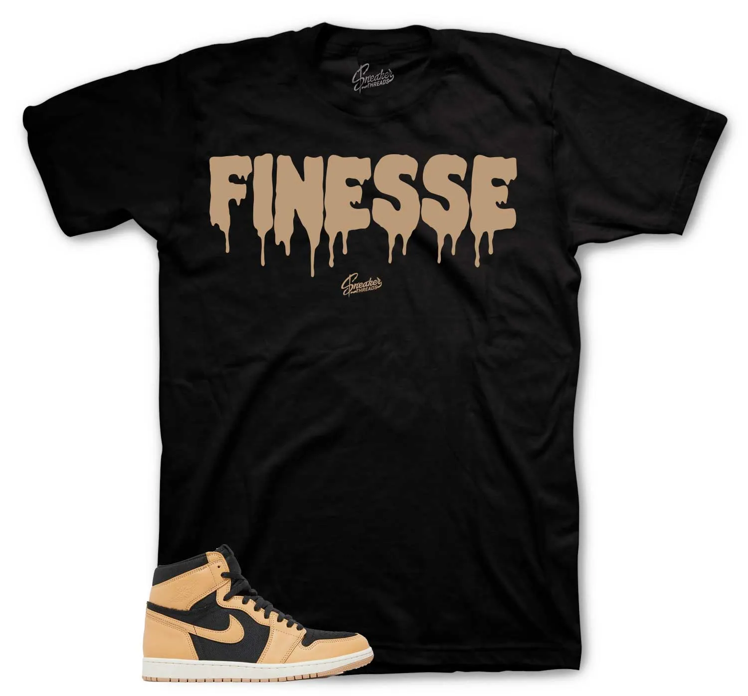 Retro 1 Heirloom Shirt - Finesse - Black