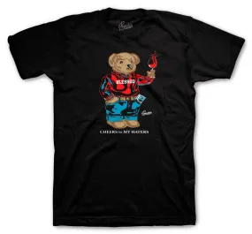 Retro 1 NC To CHI Cheers Bear Shirt