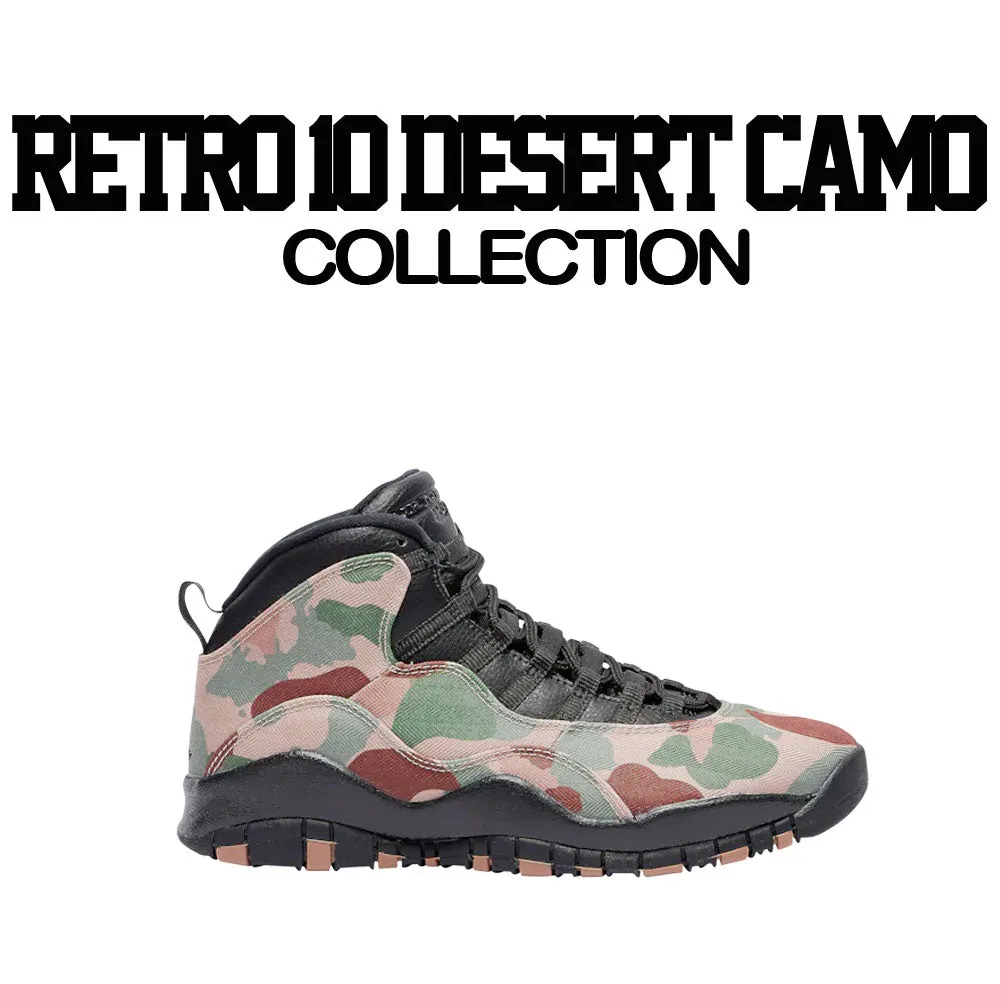 Retro 10 Desert Camo Shirt - ST Palms - Sand