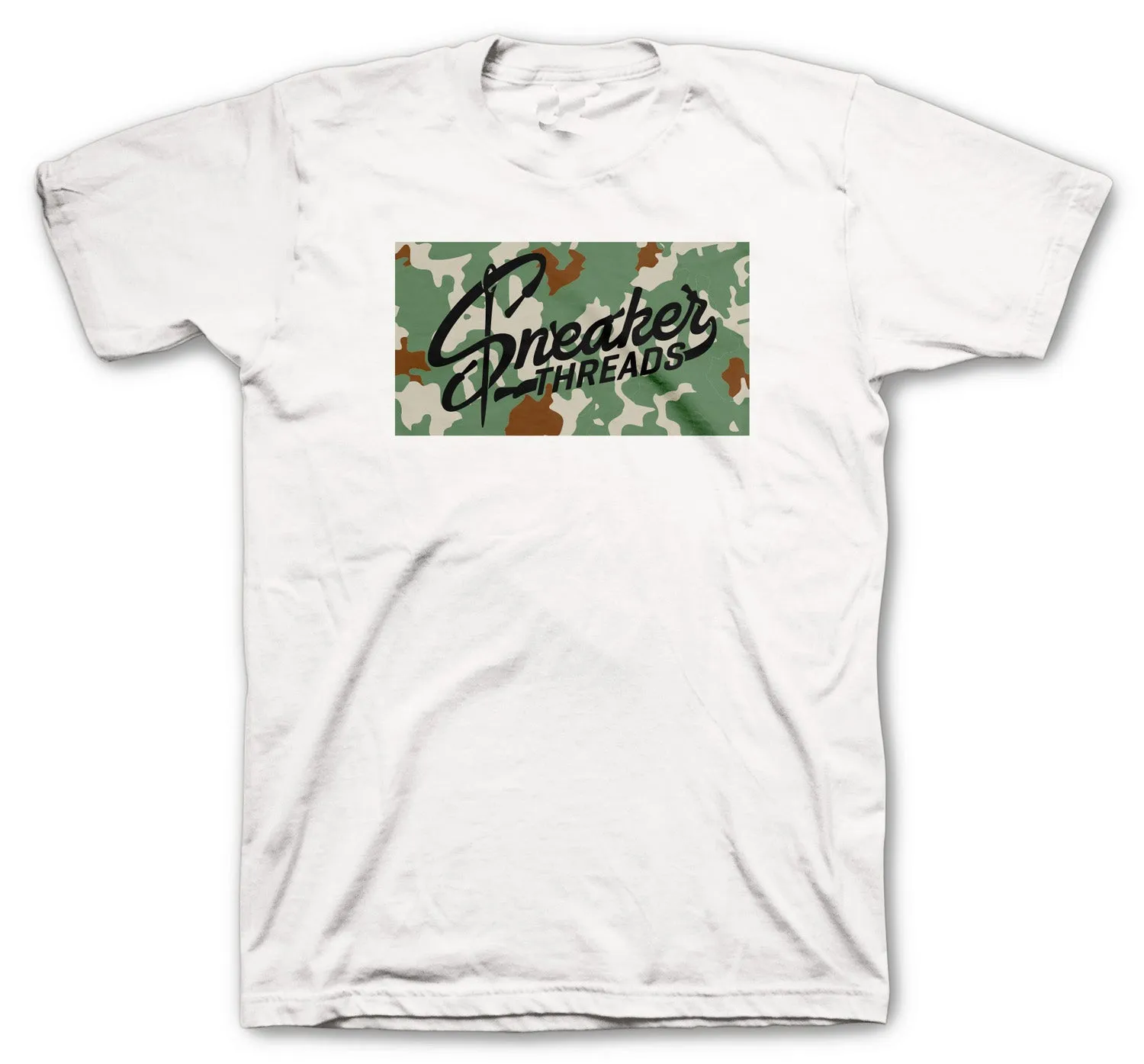 Retro 10 Desert Camo Shirt -ST Camo Box - White