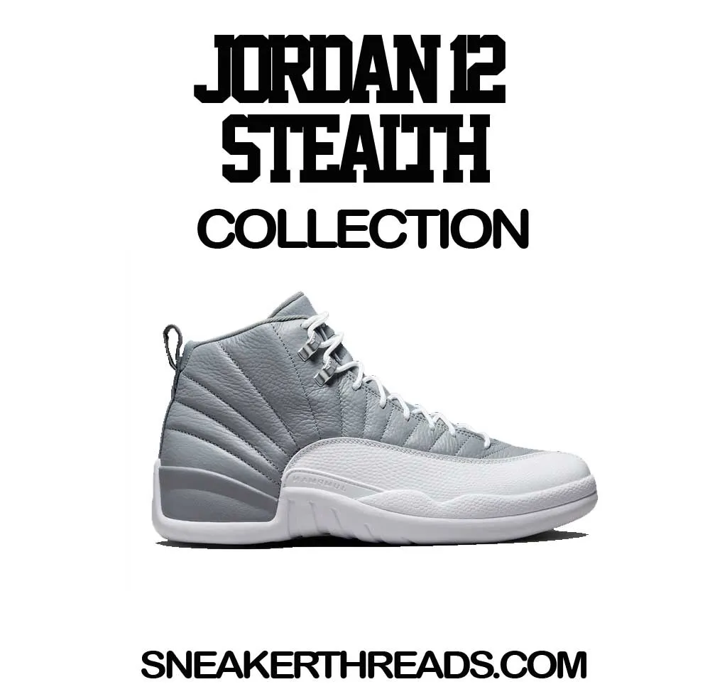 Retro 12 Stealth Shirt - Killa Kicks - White