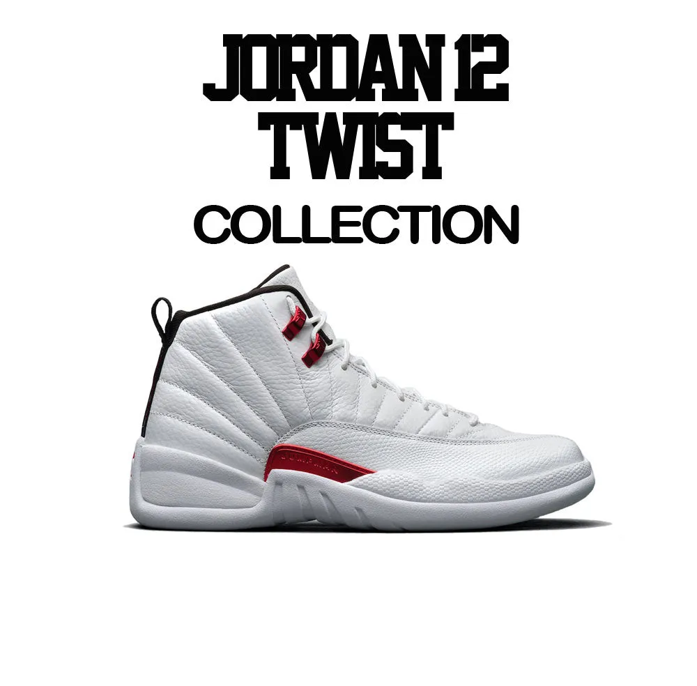 Retro 12 Twist Shirt - Mj Peanuts - White