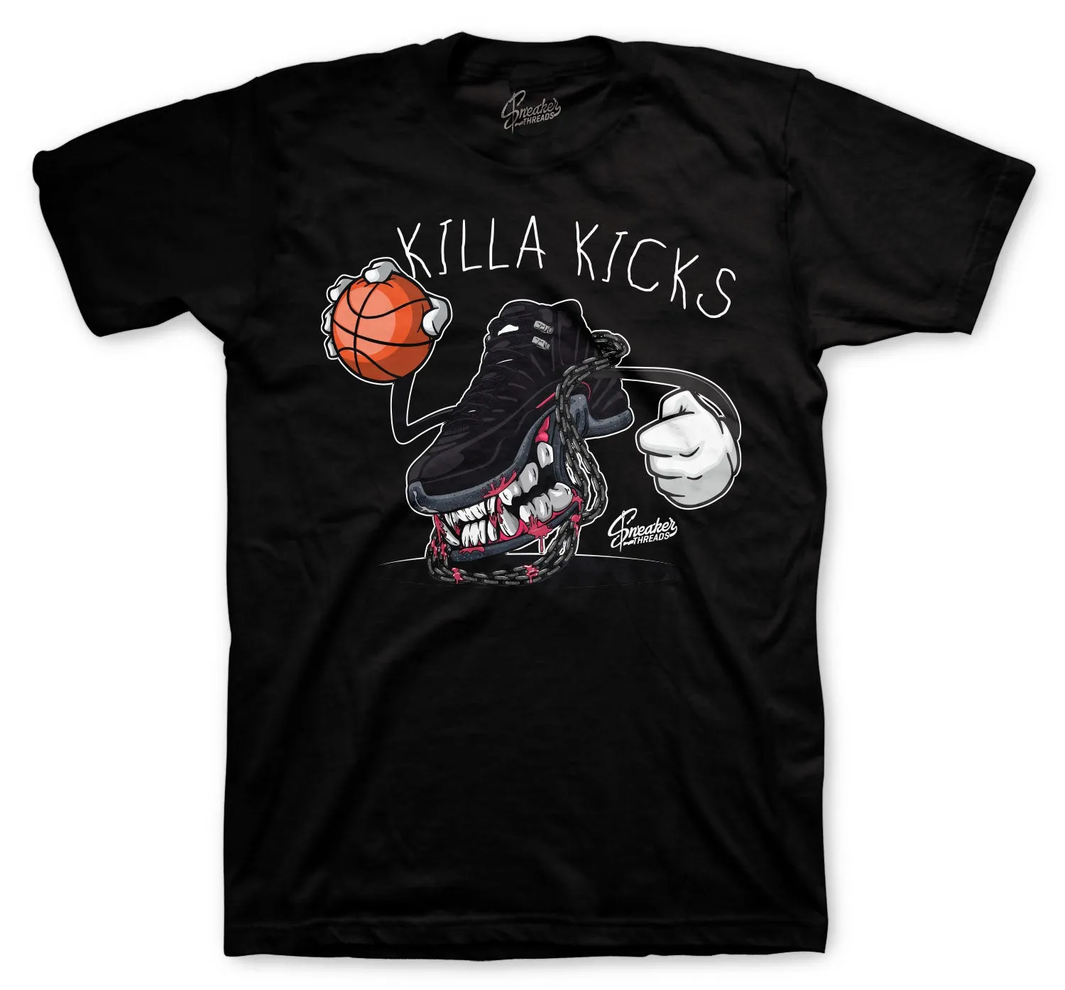 Retro 12 Utility Shirt - Killa Kicks - Black