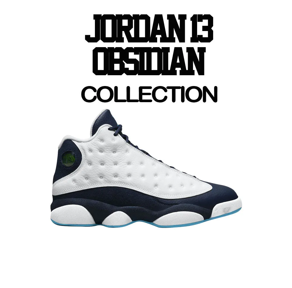 Retro 13 Obsidian Shirt - Dead Pres - Navy