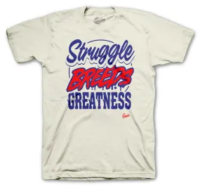 Retro 3 Charity Game Breeds Greatness Shirt