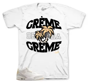 Retro 3 Ivory Shirt - Creme - White