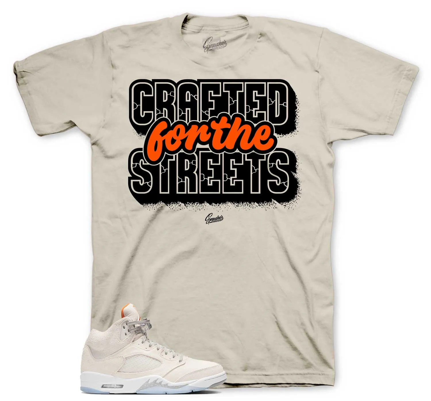 Retro 5 Craft Shirt - Crafted - Sand