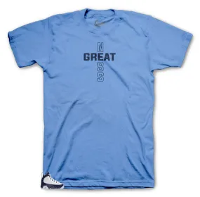 Retro 9 University Blue All Star Greatness Cross Shirt