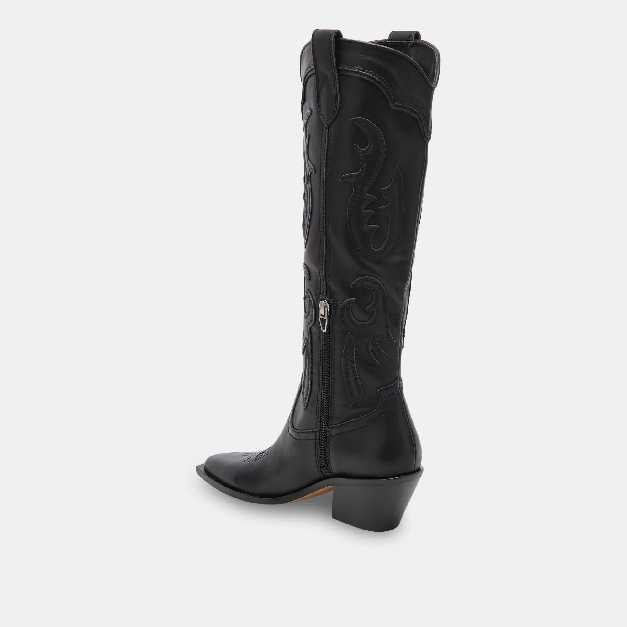 SAMSIN BOOTS BLACK LEATHER