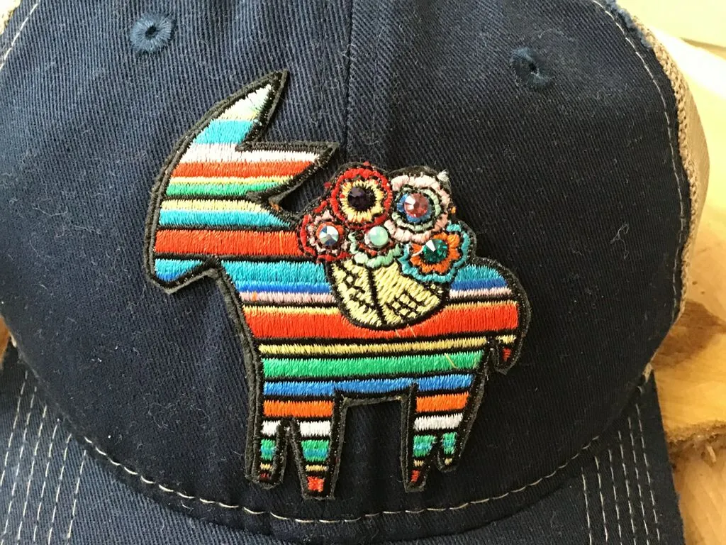 Serape Donkey Trucker Hat