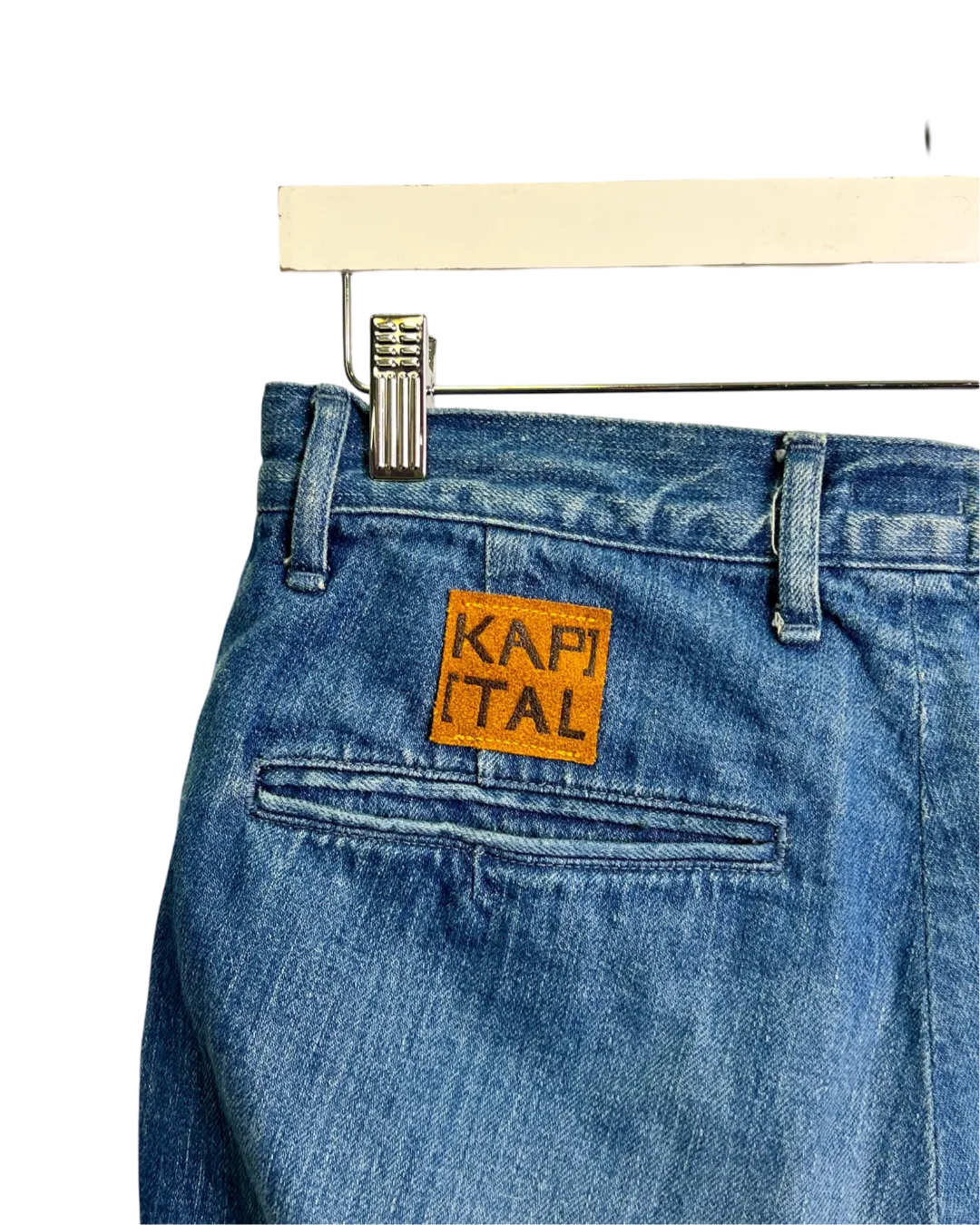 Size 30 (3) - Kapital Mid Wash High Waisted Jeans