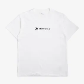 Snow Peak Soft Cotton Logo Short Sleeve T-Shirt