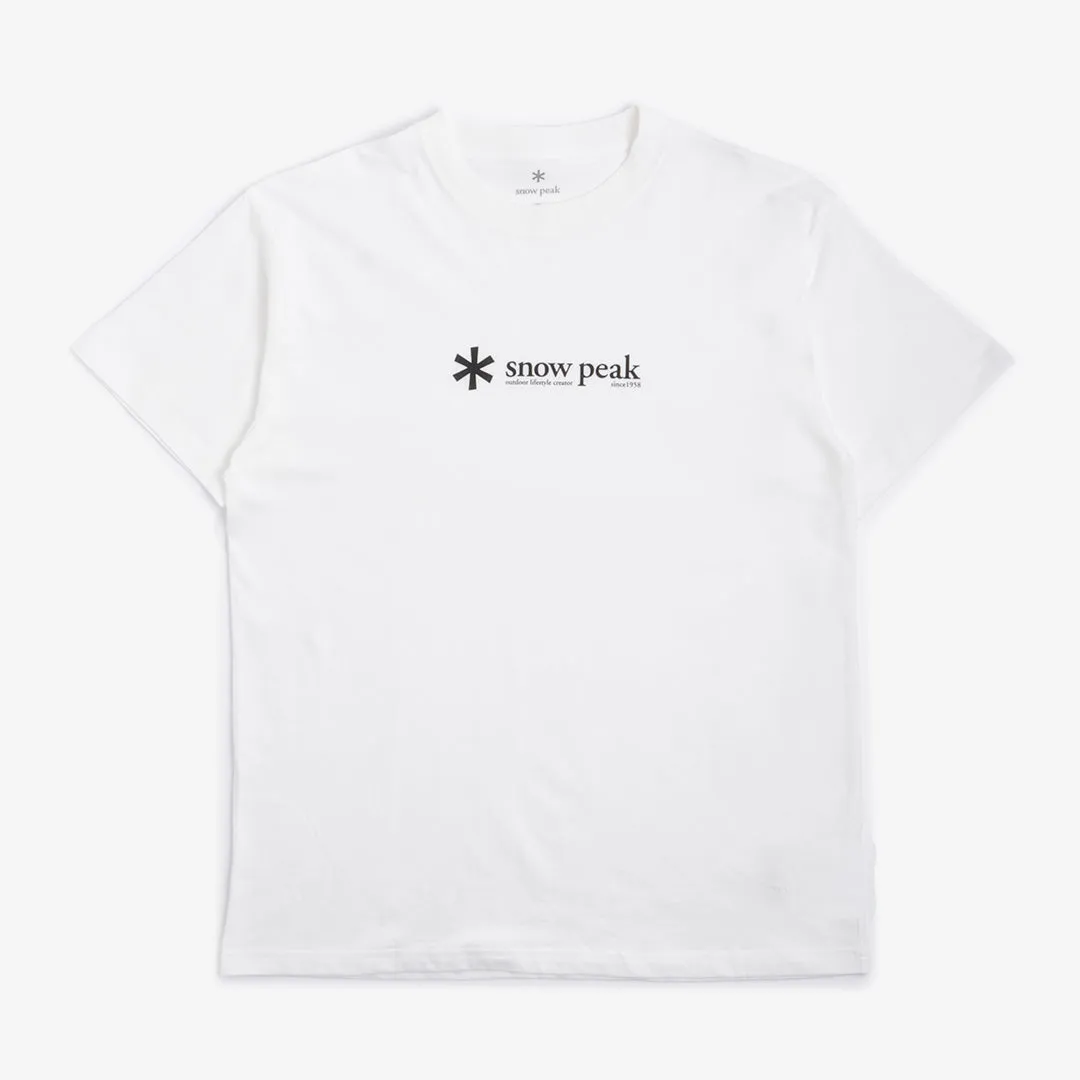 Snow Peak Soft Cotton Logo Short Sleeve T-Shirt