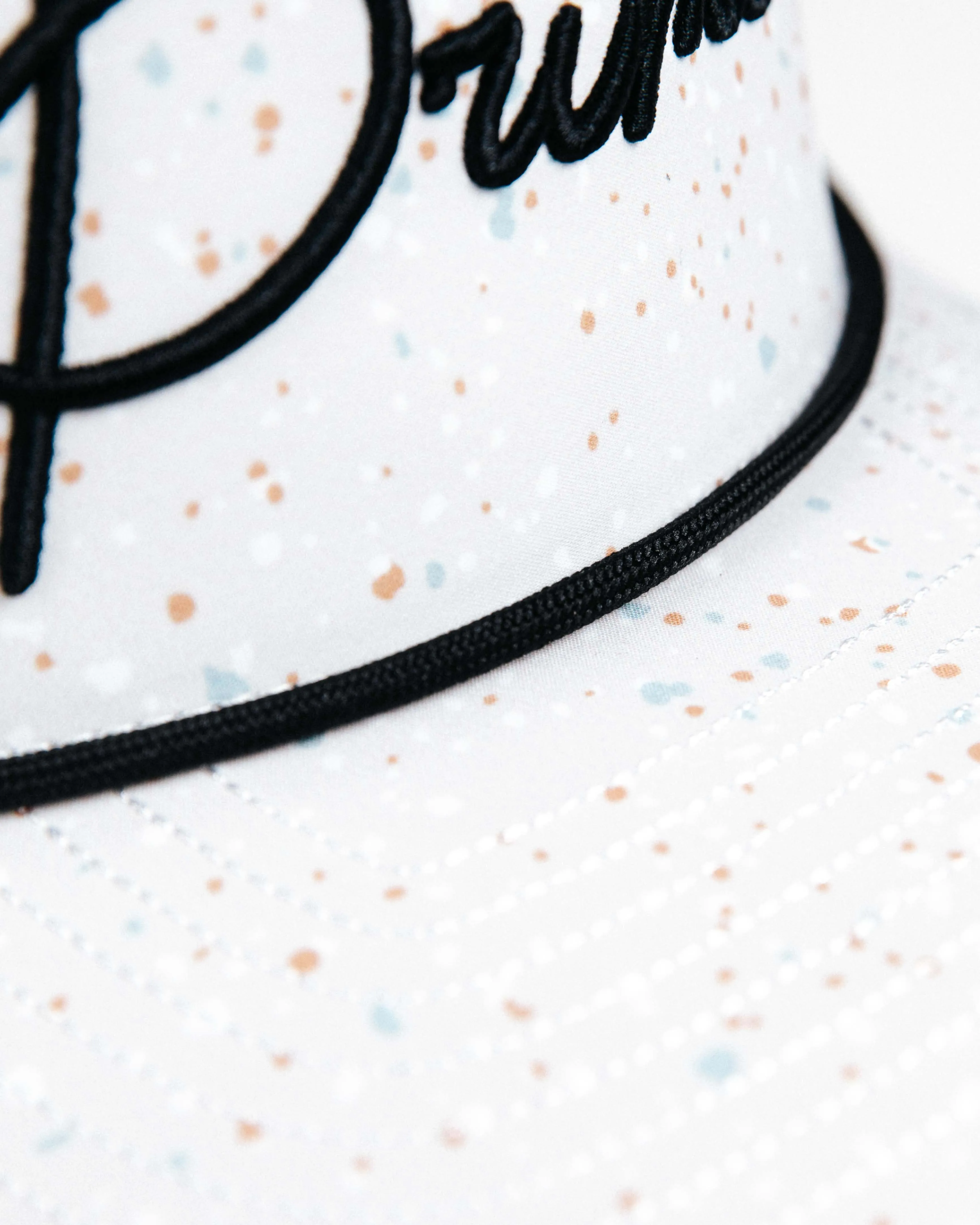 Speckled Cursive Hat