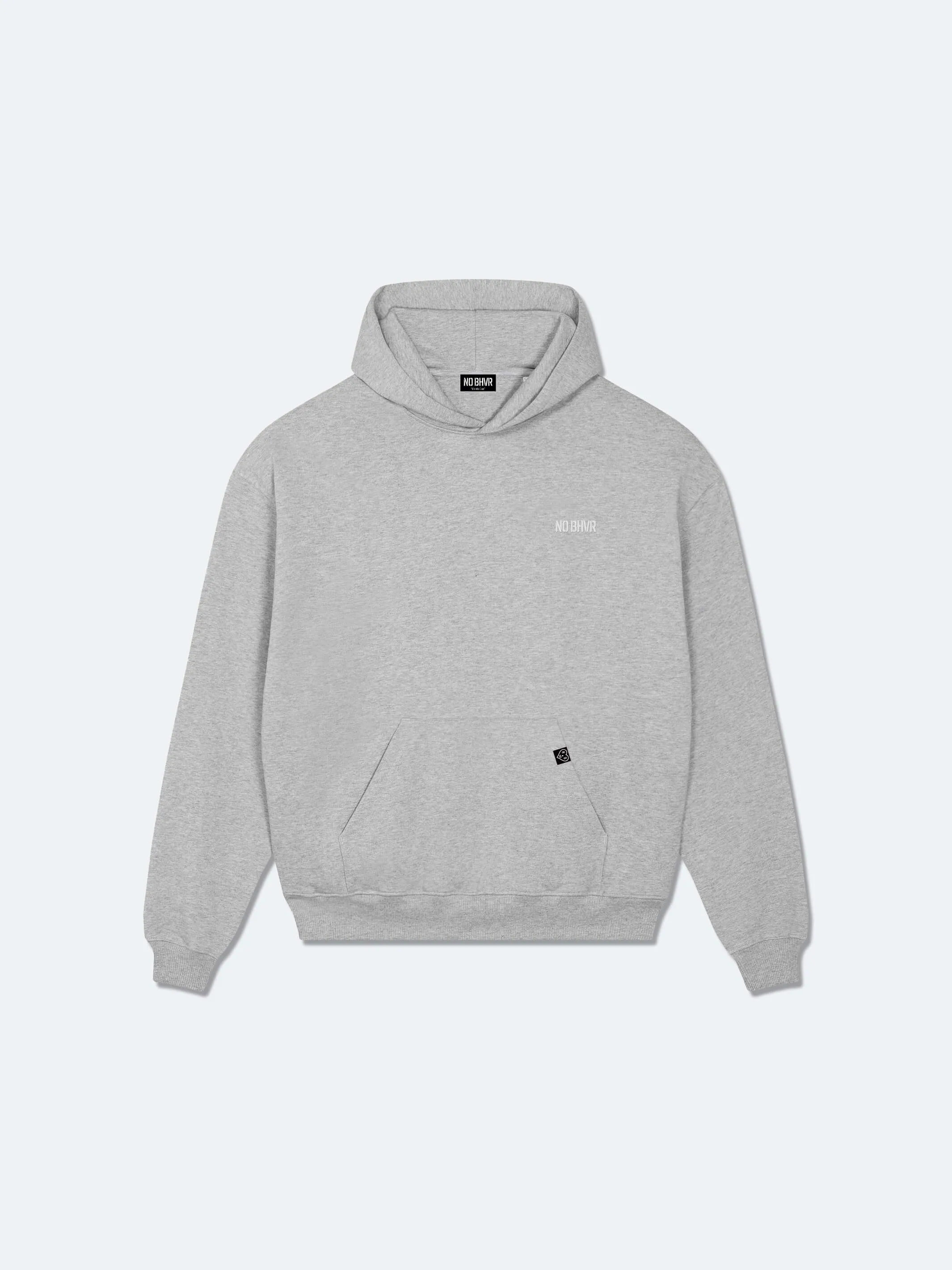 Stencil Small Prestige Hoodie (Heather Grey)