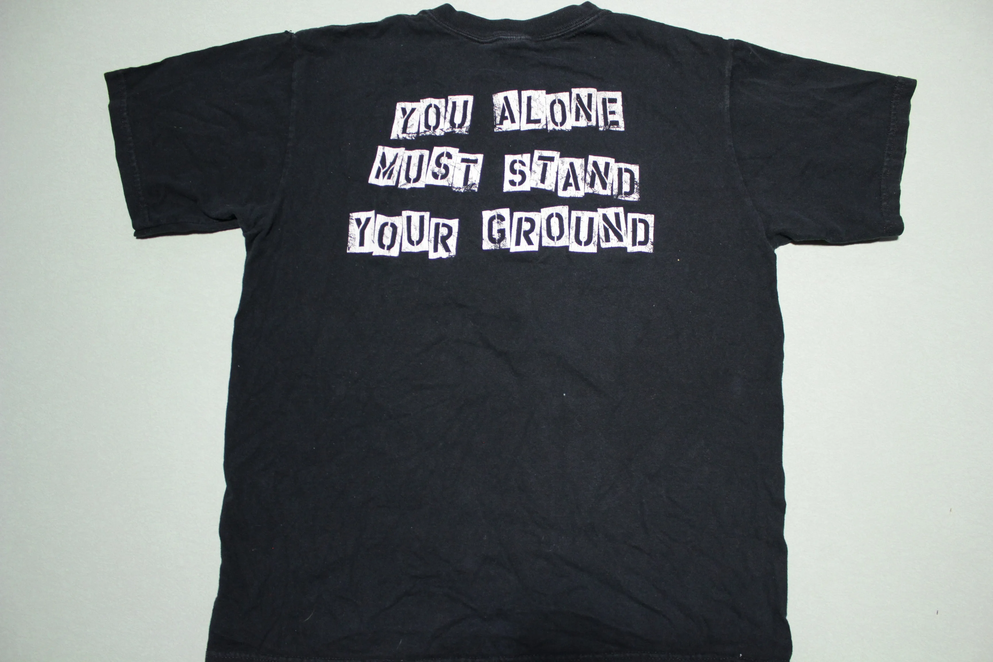 Street Dogs You Alone Must Stand Your Ground 2005 T-Shirt