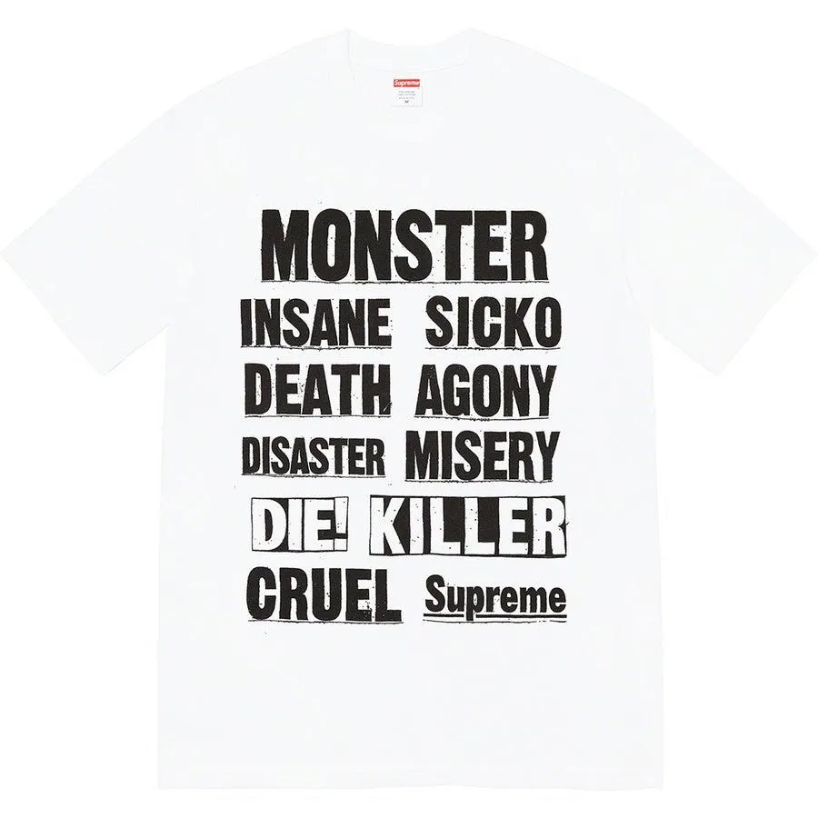 Supreme Monster Tee (White)