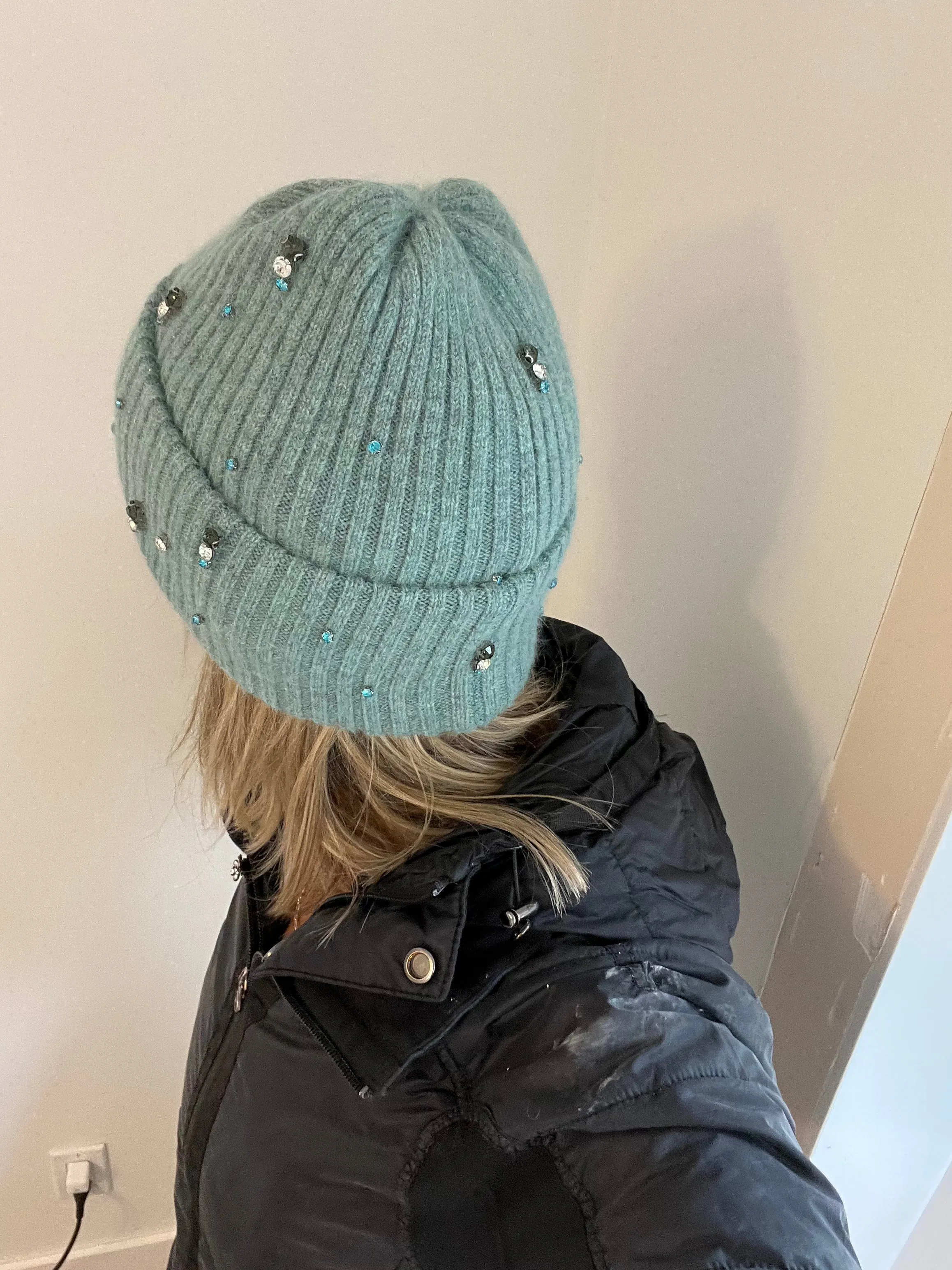 Swarovski Italian Toque | Aqua